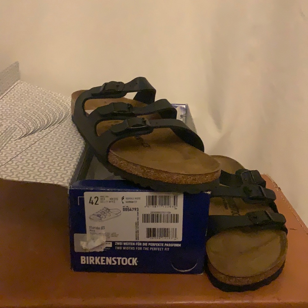 Black Florida Style Birkenstock